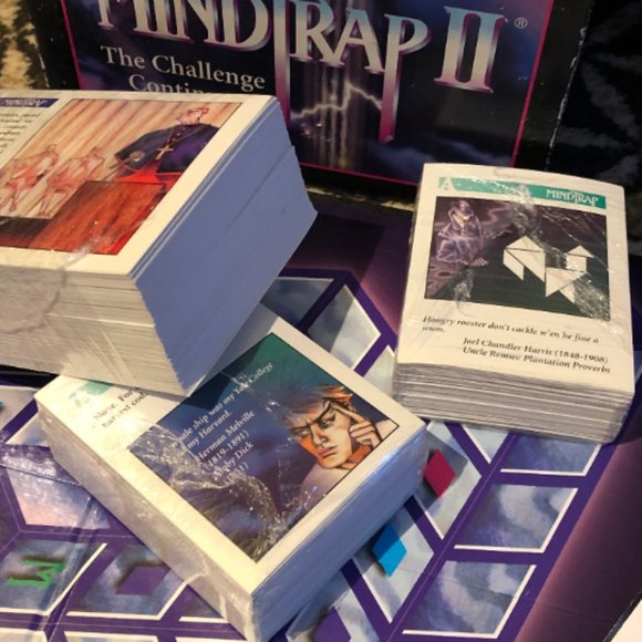 90's "Mind Trap II" Board Game - Mystery Game - Brain Teasers Game - Team Build - Picture 5 of 9